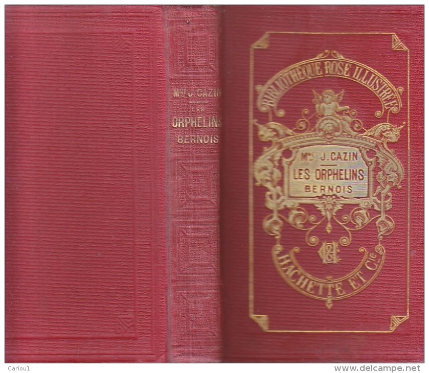 C1 SUISSE Cazin LES ORPHELINS BERNOIS Bibliotheque Rose Illustree GIRARDET - Bibliotheque Rose