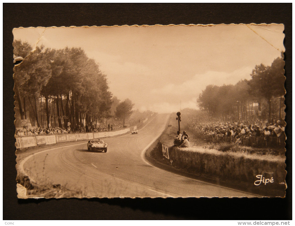 CPSM Le Mans (72) - Course Automobile - Circuit De La Sarthe - Virage Du Panorama - En L´état - Le Mans