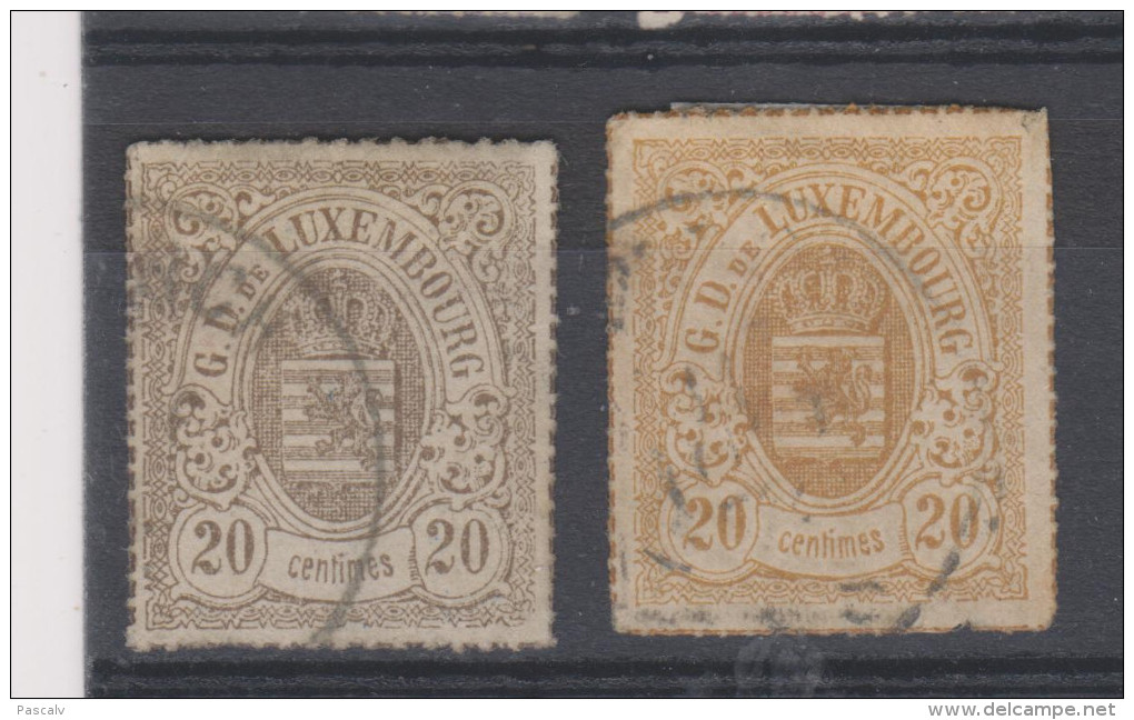 Yvert 19 - 19a Oblitéré - 1859-1880 Stemmi