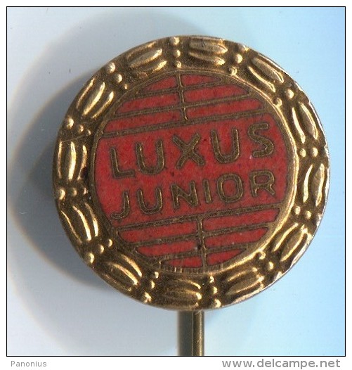 Cycling, Bike, Bicycles - LUXUS JUNIOR, Netherlands, Old Pin, Badge, Enamel - Radsport