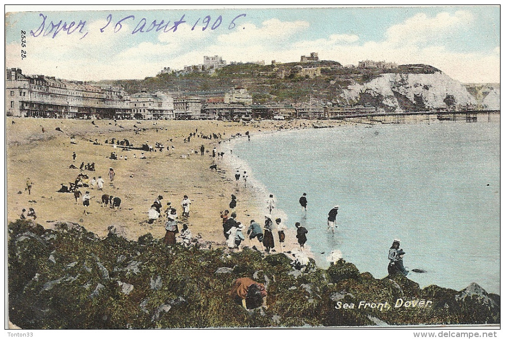 DOVER - ANGLETERRE - CPA COLORISEE Du Front De Mer - Belle Animation - VAN - - Dover