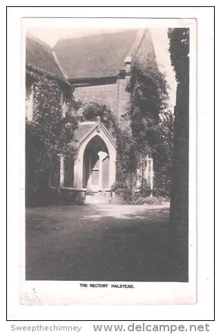 RP Halstead Rectory Nr Braintree Essex USED1933 PHOTO CARD - Andere & Zonder Classificatie