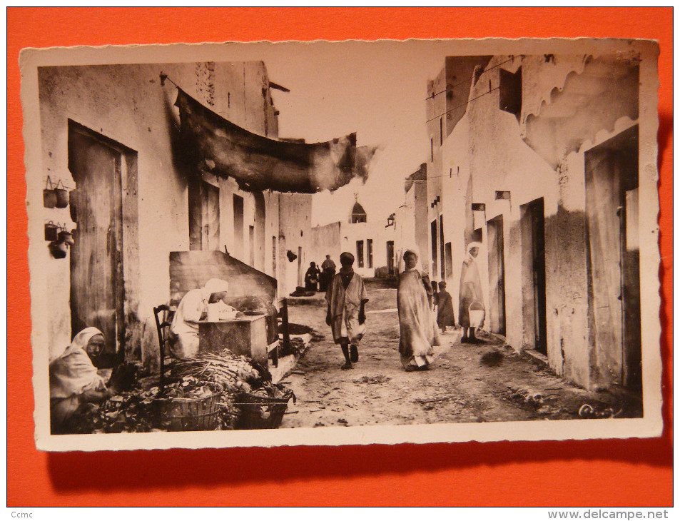 CPSM Ghardaïa (Algérie) - La Rue Des Légumes - Ghardaia