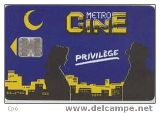 # Cinecarte MC8 - Privilege 3eme Tirage Numeros Rouge  - Tres Bon Etat - - Cinécartes