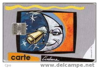 # Cinecarte IND1 - Cinemonde Lune Verso 7 Salles, Numero Noir Sc7  - Tres Bon Etat - - Cinécartes