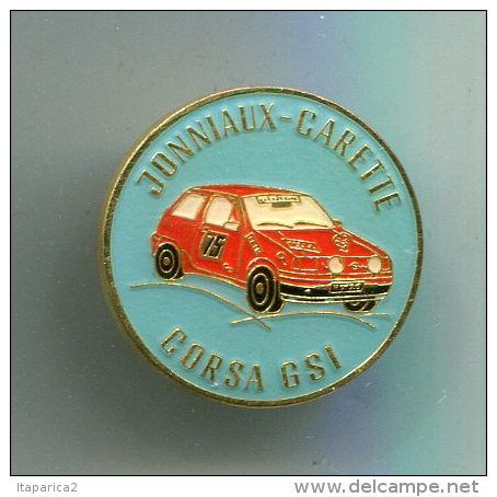 PINS RALLYE JONNIAUX CARETTE CORSA GSI - Rally