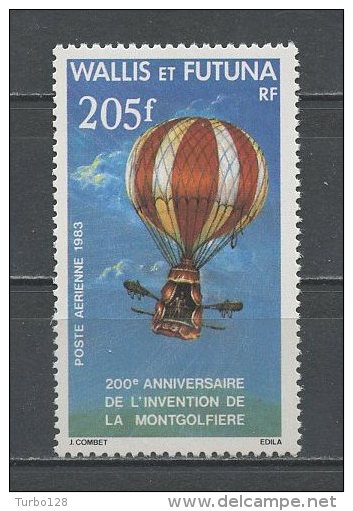 WALLIS FUTUNA 1983 PA N° 124 ** Neuf = MNH Superbe Cote 6.00 € Montgolfiere Transports - Unused Stamps