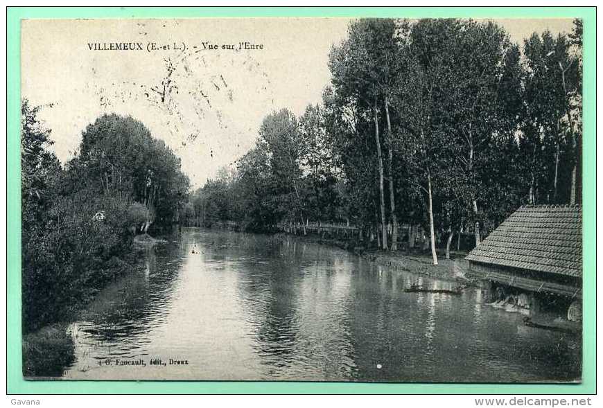 28 VILLEMEUX - Vue Sur L'Eure - Villemeux-sur-Eure