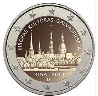 2 Euro Commémorative Letland 2014 - Latvia