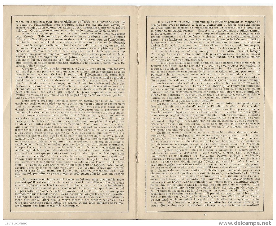 Comment Développer La Force Psychologique/ Professeur Elmer E. Knowles /Psycho Success Club/ USA// 1906    JE108 - Andere & Zonder Classificatie