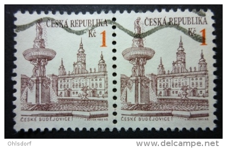 CESKA REPUBLIKA 1993: Mi 12, O - FREE SHIPPING ABOVE 10 EURO - Used Stamps