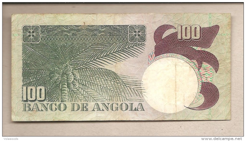 Angola - Banconota Circolata Da 100 Scudi - 1973 - Angola