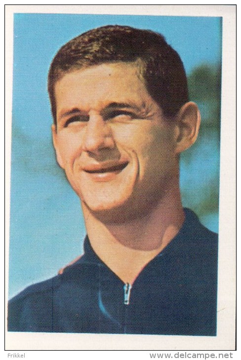 Max Lorenz West-Duitsland Kaartje Chromo (5 X 7cm) Mexico 1970 Coupe Du Monde Voetbal Football Soccer Voetballer - Trading Cards