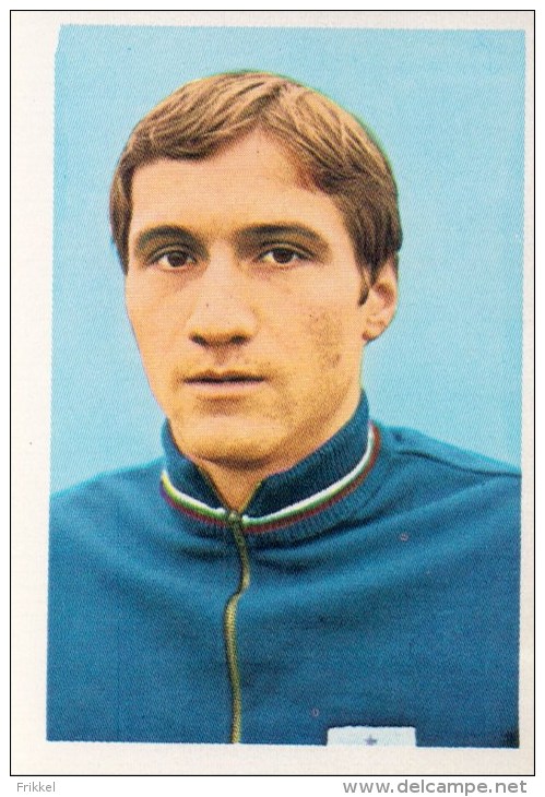 Stefan Aladjov Bulgaije Kaartje Chromo (5 X 7cm) Mexico 1970 Coupe Du Monde Voetbal Football Soccer Voetballer - Trading Cards
