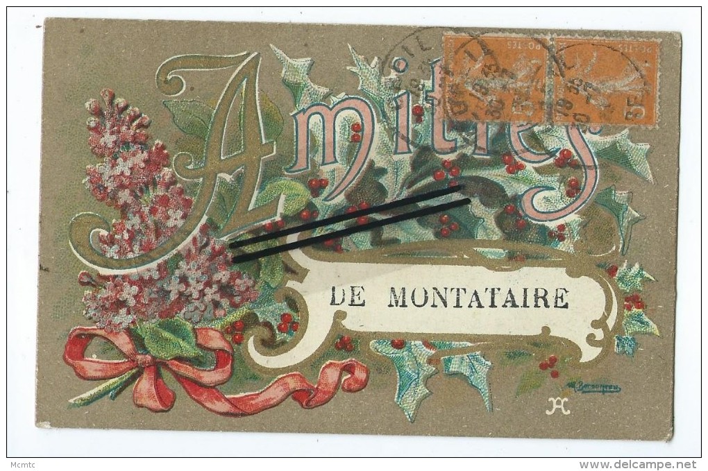 CPA - Amitiés De Montataire - Montataire