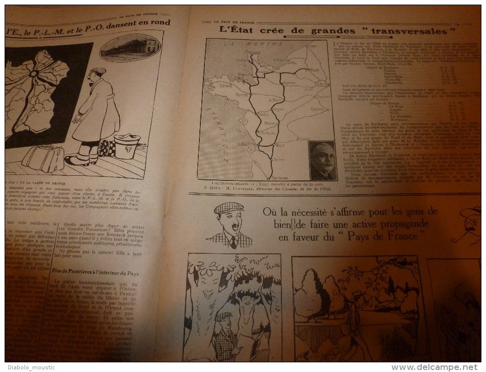 1914 JOURNAL de GUERRE (Le Pays de France) : Cuisine héroïque; RABAT; Grenoble; MORVAN; Vannes;  Pont de LEZARDRIEUX