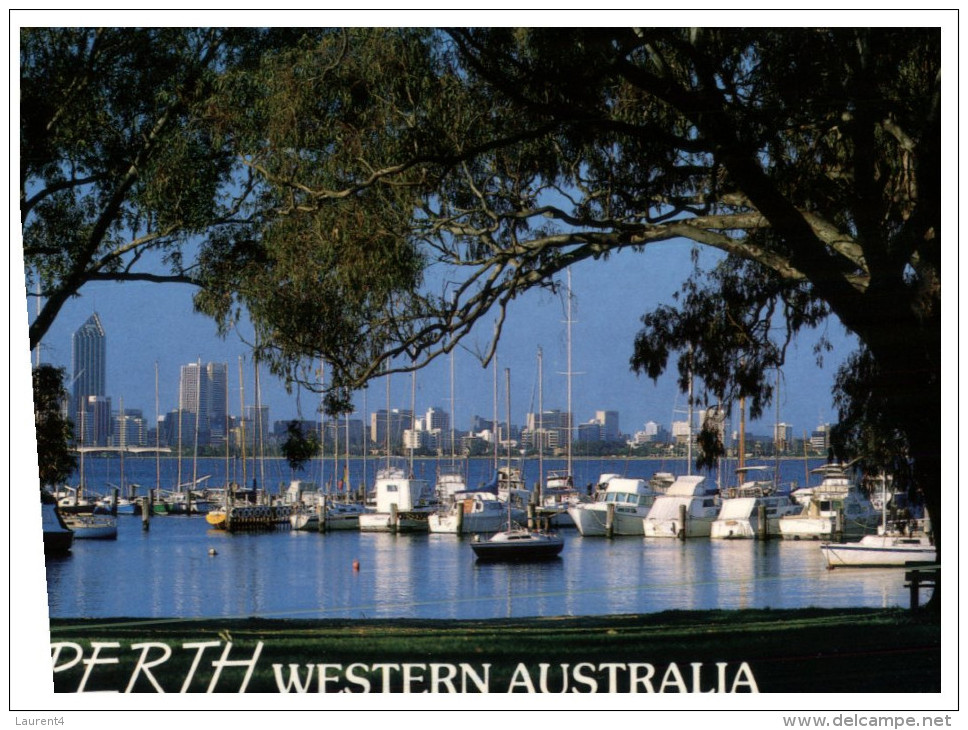 (PH 3333) Australia - WA - Perth River & Boats - Perth