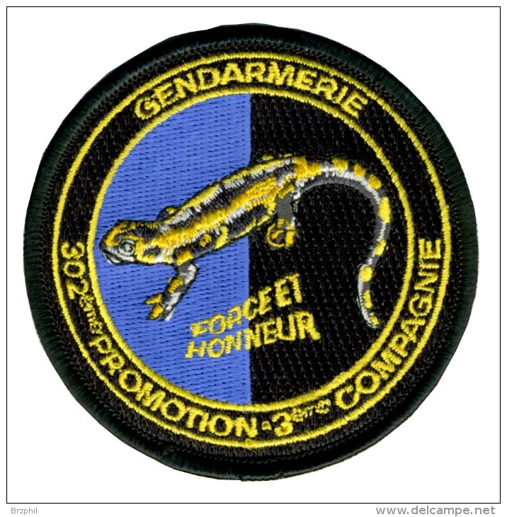 Gendarmerie - ESOG MONTLUCON 302ème Promotion Brdoé Rond - Polizei