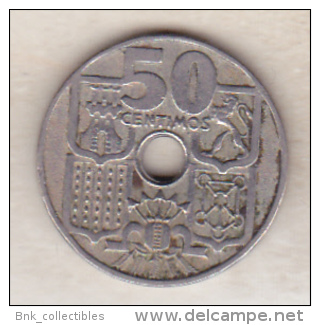Spain 50 Centimos 1951 - 50 Céntimos