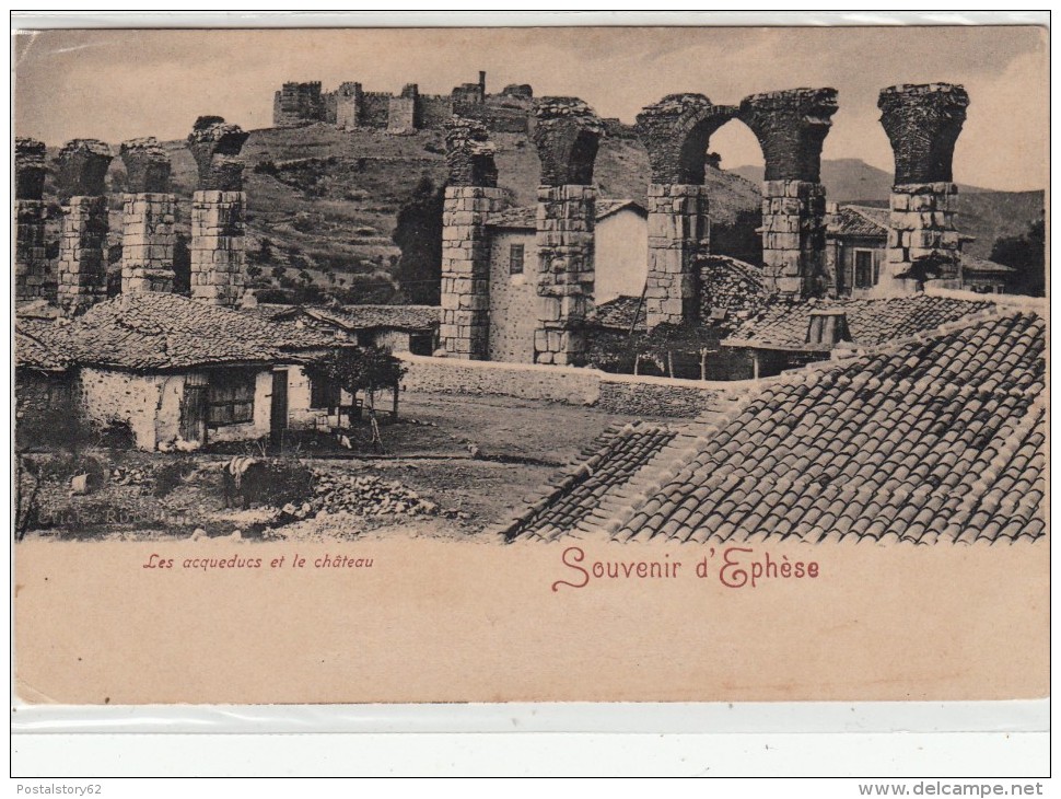 5 Cent. Levante , Smirne Turquie D'Asie. Su Post Card Used 1906 - Brieven En Documenten