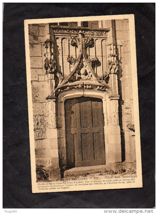 Chateau De HAUTE-GOULAINE - Porte En Ogive D'une Des Tours D'entrée - Haute-Goulaine