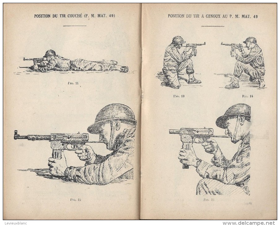 Manuel/ Ecole D´application De L´infanterie/Instruction Du Tir (Armes Individuelles)/Saint Maixent/ 1955  LIV54 - Sonstige & Ohne Zuordnung