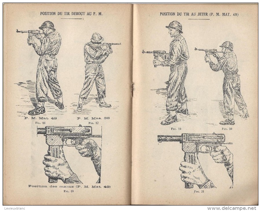 Manuel/ Ecole D´application De L´infanterie/Instruction Du Tir (Armes Individuelles)/Saint Maixent/ 1955  LIV54 - Altri & Non Classificati