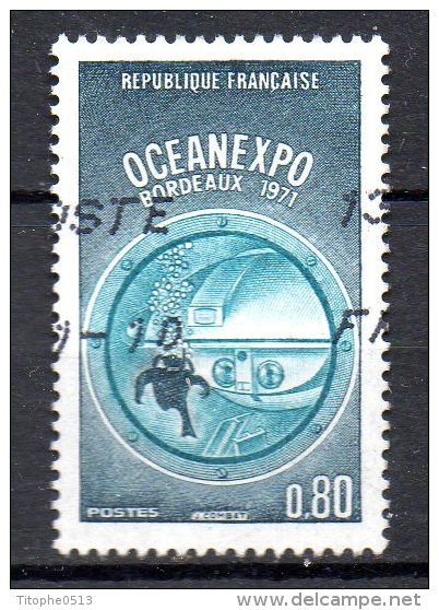 FRANCE. N°1666 Oblitéré De 1971. OCEANEXPO'71. - Sous-marins