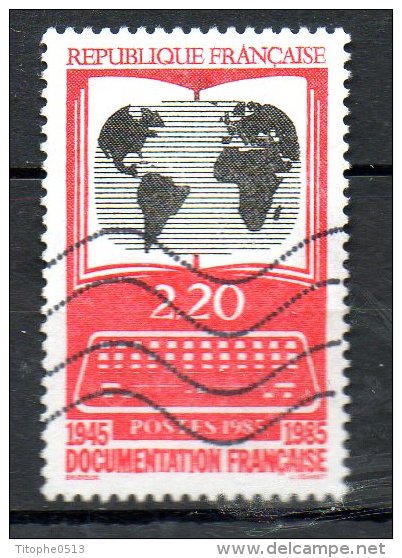 FRANCE. N°2391 Oblitéré De 1985. Ordinateur/Documentation Française. - Computers