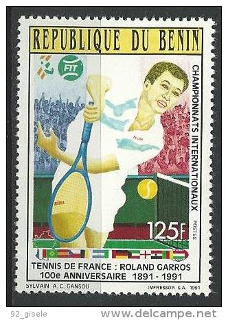 Benin YT 693 " Roland Garros " 1991 Neuf** - Bénin – Dahomey (1960-...)