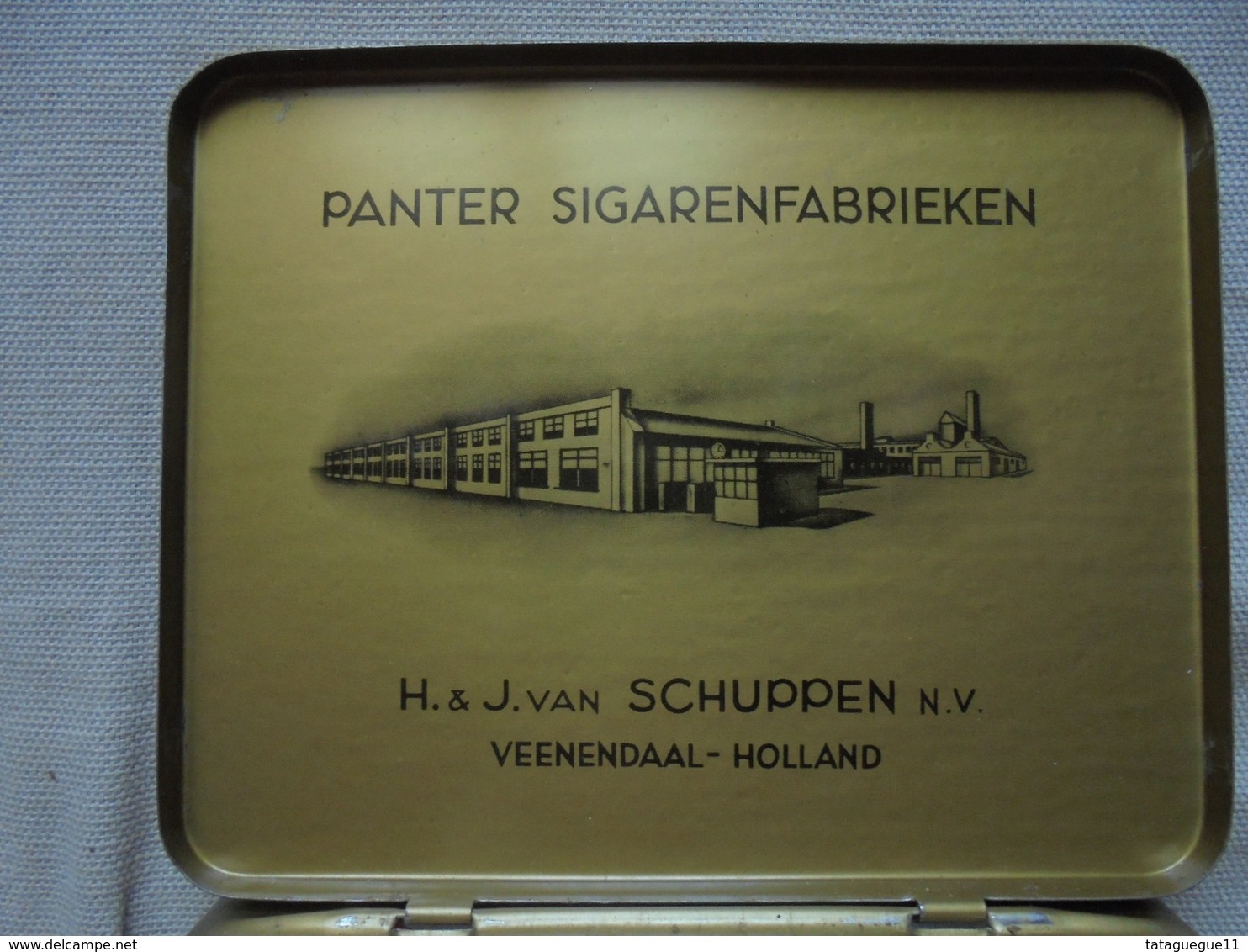 Ancien - Boite Vide De Cigares PANTER Senoritas -HOLLAND- - Autres & Non Classés