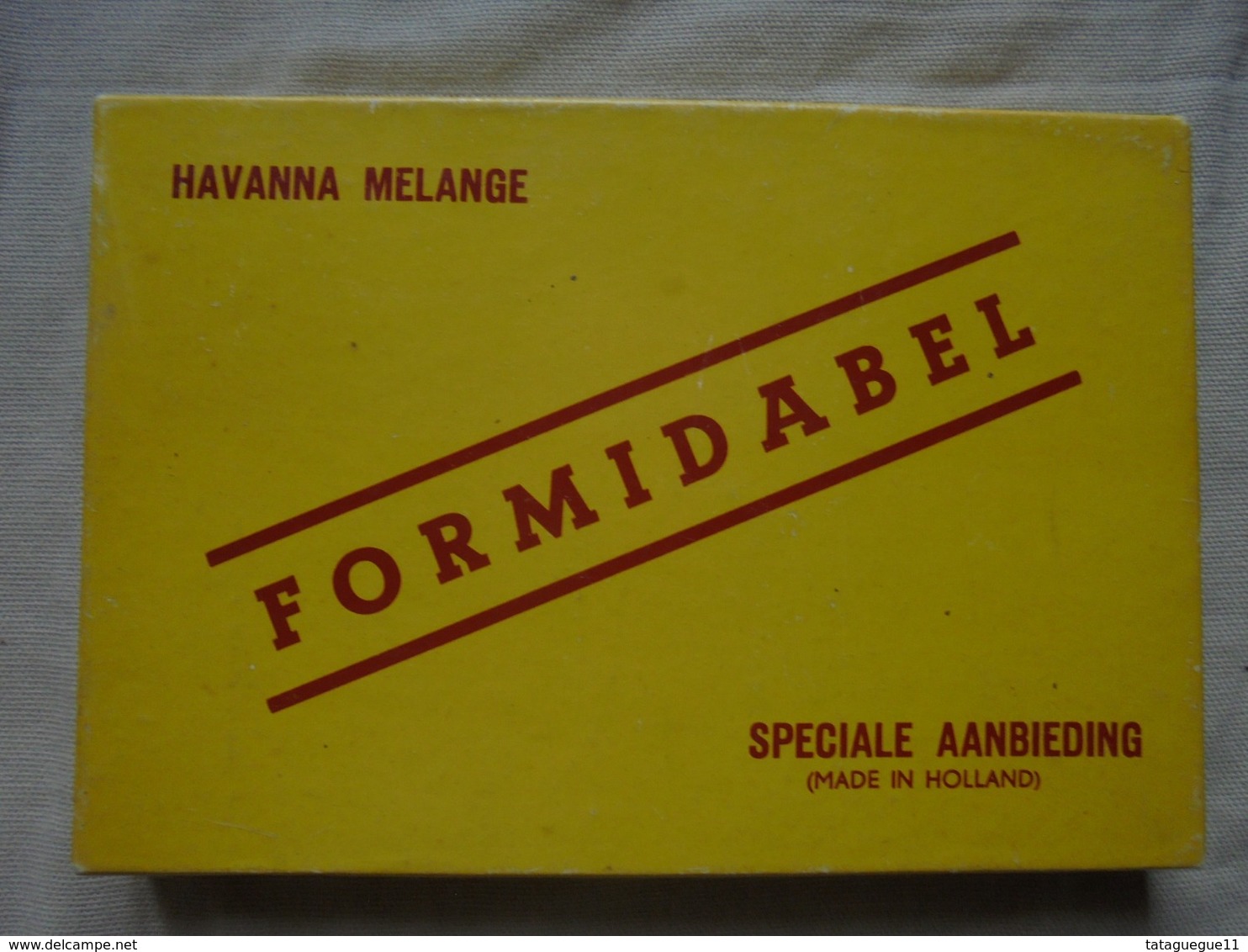 Ancien - Boite De Cigares FORMIBABEL -HOLLAND- Années 60 - Andere & Zonder Classificatie