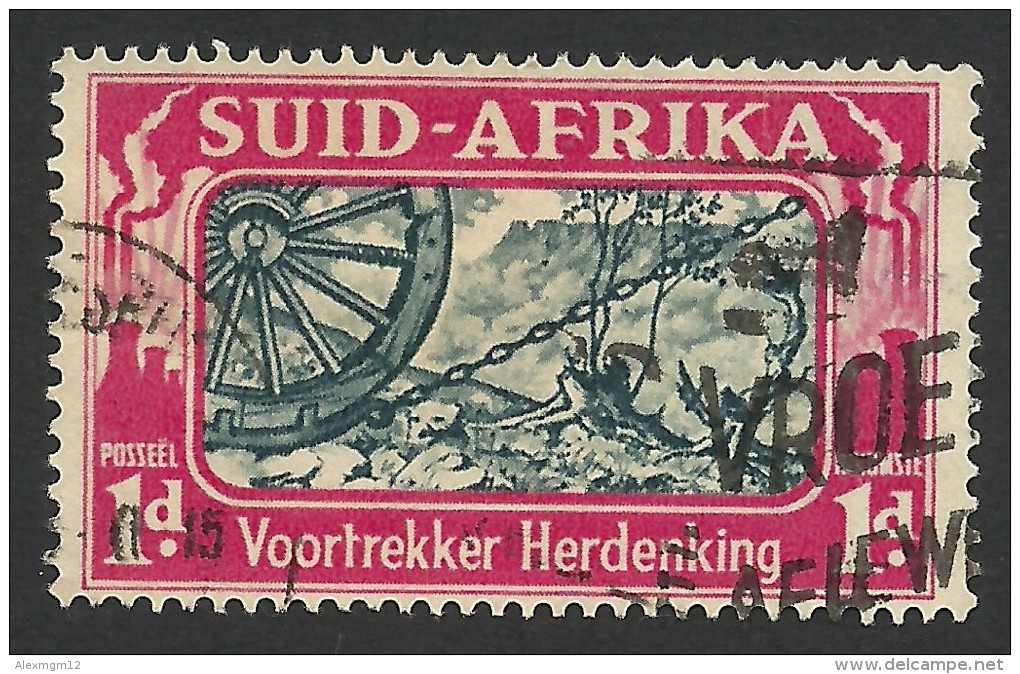 South Africa, 1 P. 1938, Sc # 79b, Used - Oblitérés