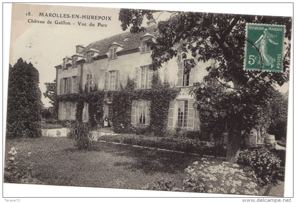 MAROLLES EN HUREPOIX / CHATEAU DE GAILLON - VUE DU PARC - Other & Unclassified