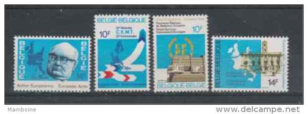 Belgique   1978  N°1879 à 1882 Neuf X X Série Compléte - Ongebruikt