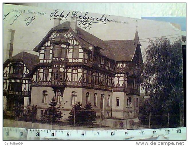 GERMANY  -Solbad Salzungen Kinderheilstätte  VB1909  EL7976 - Bad Salzungen