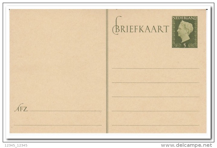 Briefkaart 5ct. - Postal Stationery