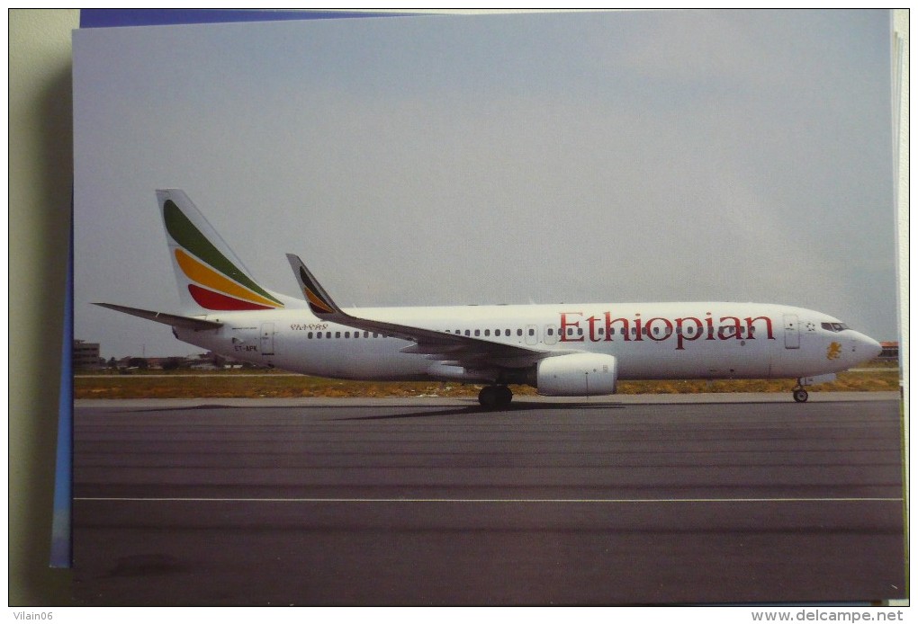 ETHIOPIAN AIRLINES   B 737 860   ET APK - 1946-....: Moderne