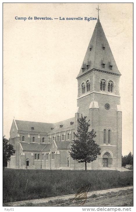 BELGIQUE - LIMBOURG - BERINGEN - BEVERLOO - BEVERLO - Camp De Beverloo - La Nouvelle Eglise. - Beringen