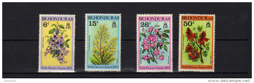 Honduras Britannique  - "Fleurs. Flore"  Neufs** - British Honduras (...-1970)