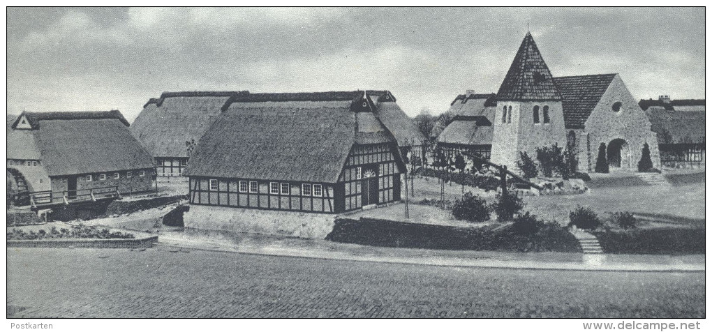 ALTE POSTKARTE GEDENKSTÄTTE STEDINGSEHRE BOOKHOLZBERG GANDERKESEE OLDENBURG August Hinrichs Postcard AK Ansichtskarte - Ganderkesee