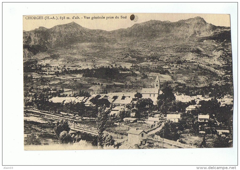 CPA - 05 - CHORGES - Vue Générale Prise Du Sud - Embrun