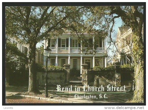 CHARLESTON South Carolina USA Georgian Home EVELEIGH HOUSE 1991 - Charleston