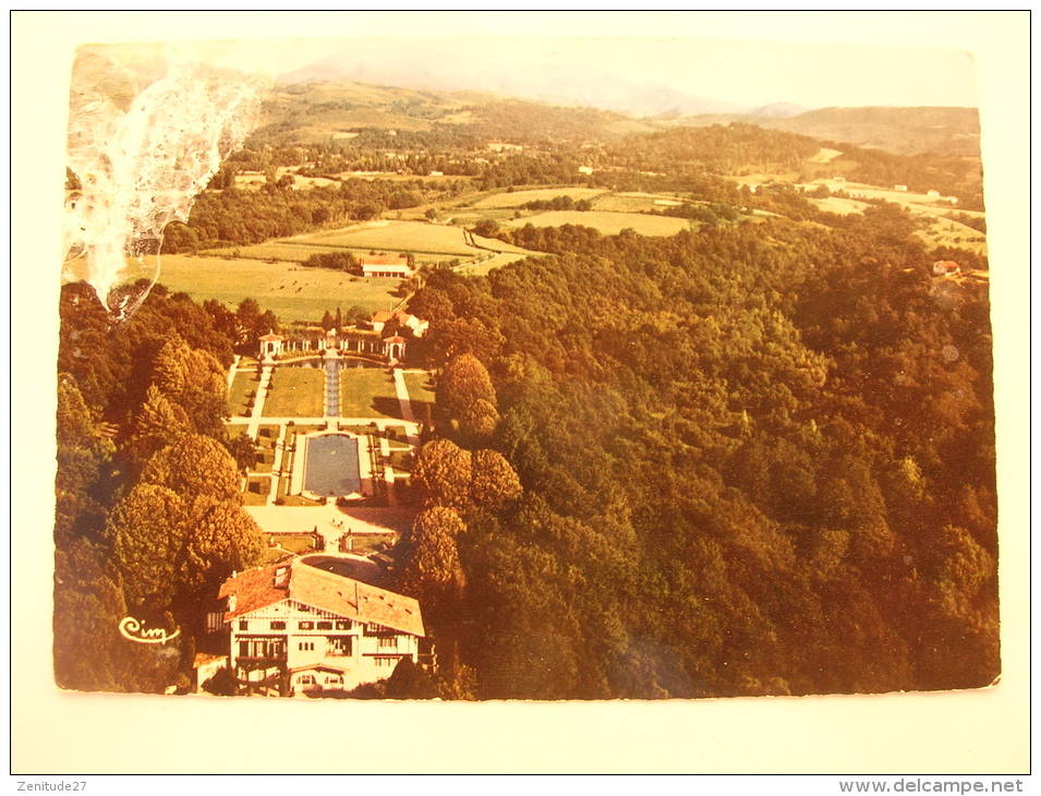 Cambo Les Bains -  Arnaga Le Villa D'Edmond Rostand - Vue Aérienne - Cambo-les-Bains