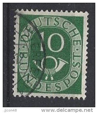Germany (West) 1951  Posthorn  (o) Mi.128 - Used Stamps