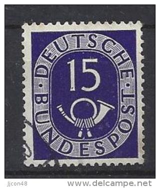 Germany (West) 1951  Posthorn  (o) Mi.129 - Used Stamps