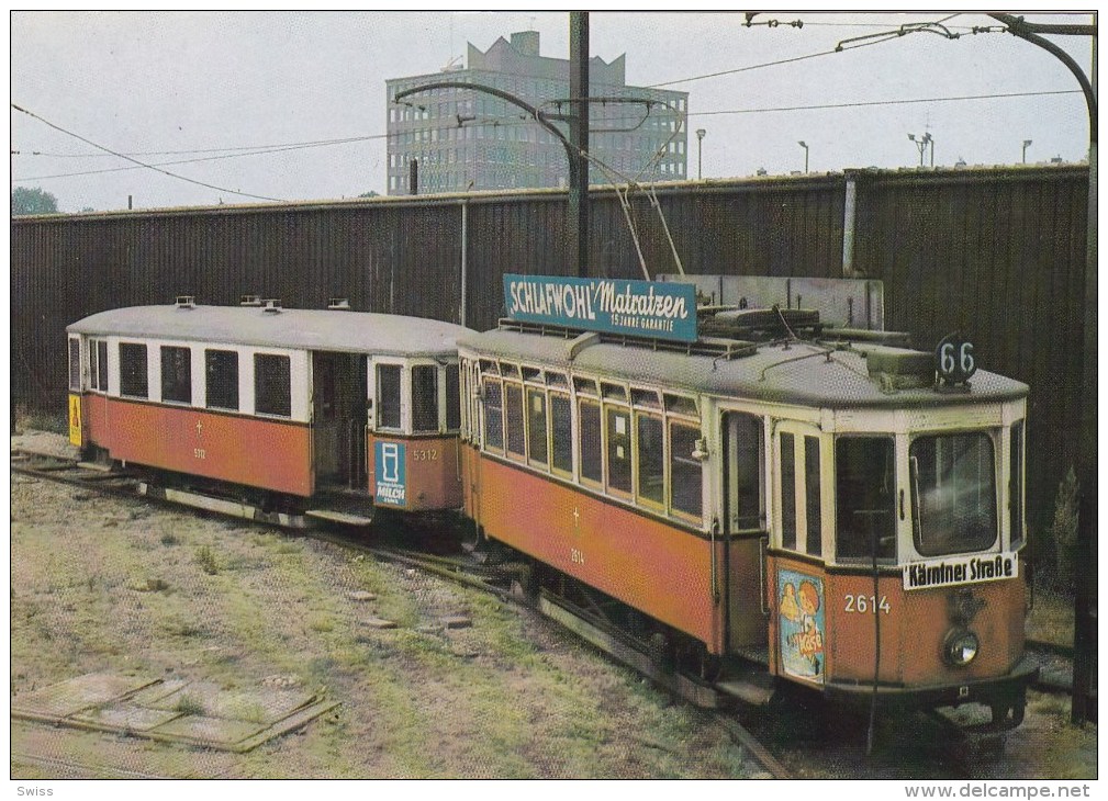 TRAM STRASSENBAHN  ELEKTRISCHE MUSEUMTRAMLIJN  AMSTERDAM  WENEN - Tramways