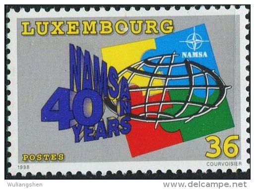 LM0712 Luxembourg 1998 NATO's Logistical Supply Organization 1v MNH - Nuevos