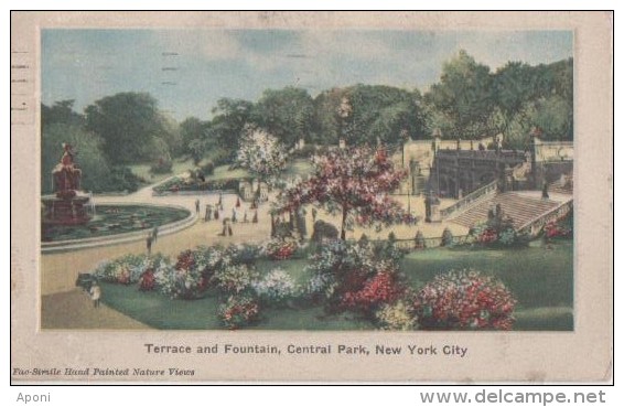 TERRACE AND FOUNTAIN - Central Park