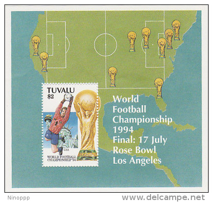 Tuvalu 1994 World Football Championship Souvenir Sheet MNH - Tuvalu